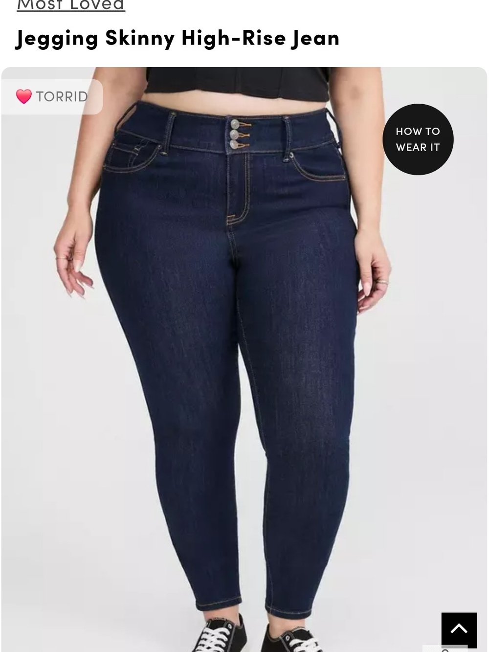 NWT Torrid Dark Indigo High-Rise Skinny Jeggings